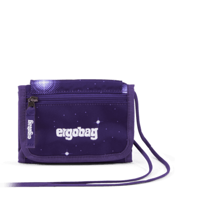 Peňaženka Ergobag - galaxy fialová