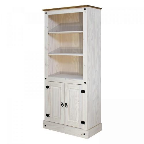 Knižnica CORONA biely vosk