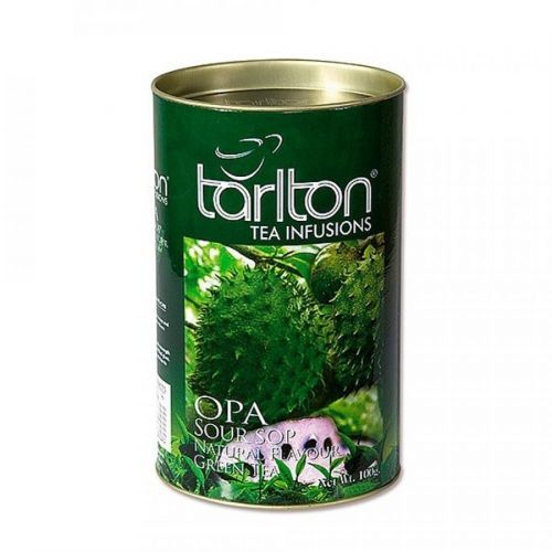 TARLTON Green Soursop zelený čaj v dóze 100 g