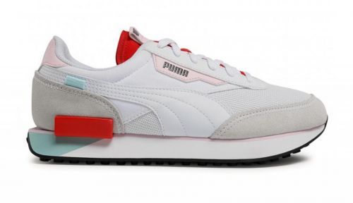 Puma Future Rider Neon Play White-Poppy biele 373383_09