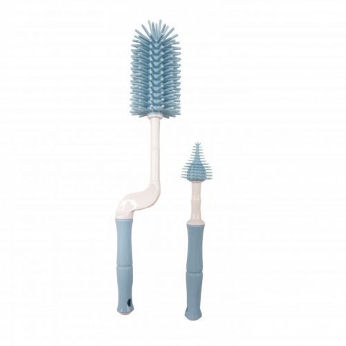 BO JUNGLE Kefa na fľaše B-Bottle Brush Set Blue