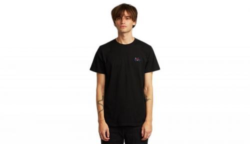 Dedicated T-shirt Stockholm Stitch Bike Black čierne 18286
