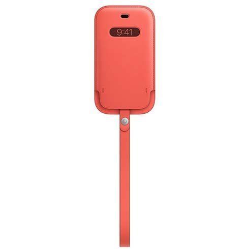 Apple iPhone 12 mini Leather Sleeve with MagSafe - Pink Citrus MHMN3ZM/A