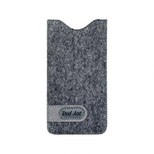4XL vsuvkové puzdro plstené FELT tmavo sivé