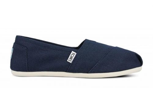 Toms Alpargatas Navy Canvas modré 10000873