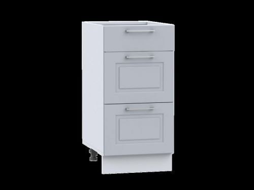 Kuchynská skrinka Natalia D40S3 sivá mat