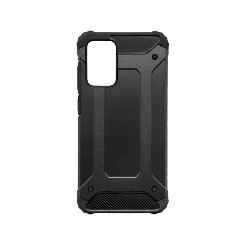 Samsung Galaxy A72 plastové puzdro, čierna Military