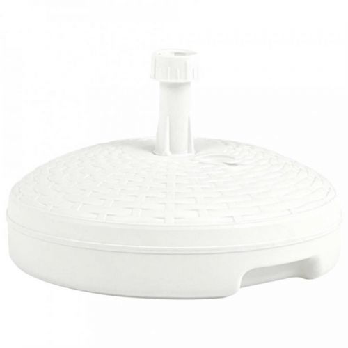 Stojan na slnečník 45 cm plast Dekohrome Biela