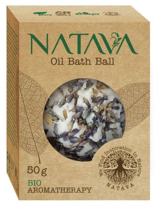 Natava olejová guľa do kúpeľa - Chrpa poľná 50g