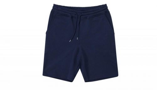 By Garment Makers The Organic Sweatshorts - Ebbe modré GM111402-3096