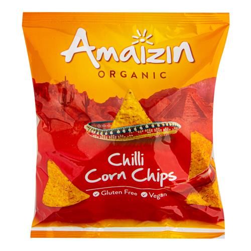 Chipsy kukuričné chilli 75 g BIO AMAIZIN 640008