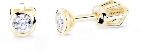 Cutie Jewellery Minimalistické náušnice kôstky Z8007-30-10-X-1