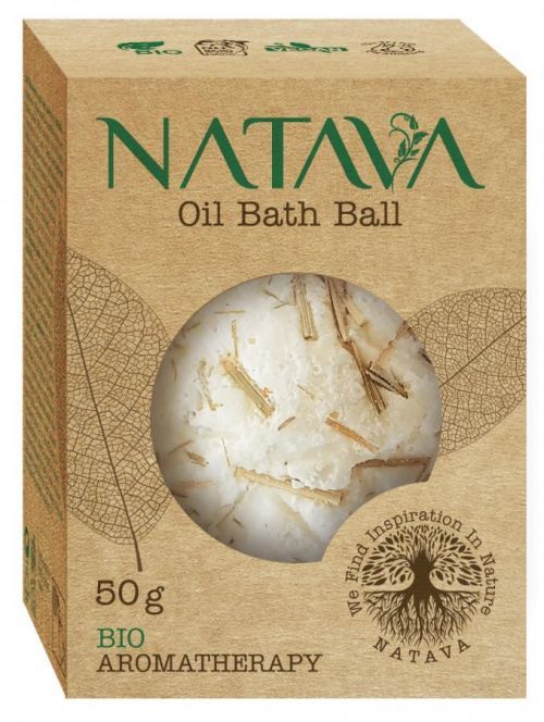 Natava olejová guľa do kúpeľa - Citrónová tráva 50g