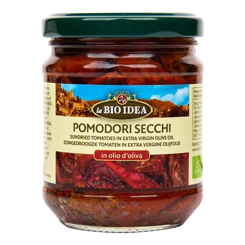 Paradajky sušená v olivovom oleji 190 g BIO BIO IDEA 340015