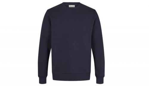 By Garment Makers The Organic Sweatshirt modré GM991101-3096