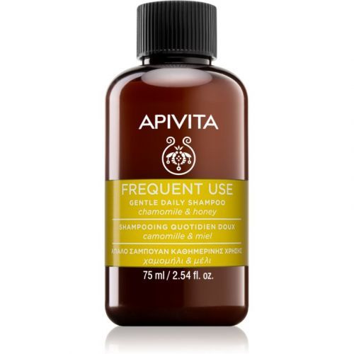 Apivita Holistic Hair Care Chamomile & Honey šampón pre každodenné umývanie vlasov 75 ml