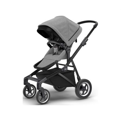 THULE Športový kočík Sleek Black/Grey Melange