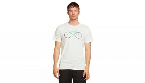 Dedicated T-shirt Stockholm Cyclopath Off-White biele 18283