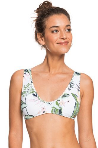 Roxy Dámska plavková podprsenka Roxy Triangle Bloom elongated ERJX304369-WBB6 L