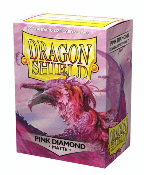 Dragon Shield Obaly na karty Dragon Shield Protector - diamantově růžové matné - 100ks