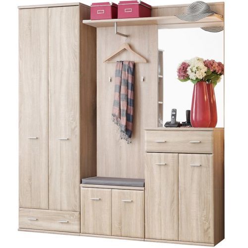 Predsieňový nábytok Amario III + Poduška  sonoma