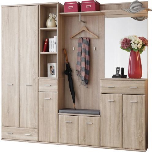 Predsieňový nábytok Amario IV + Poduška  sonoma