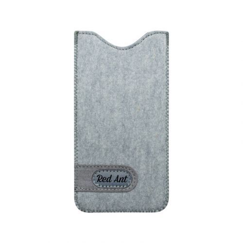 4XL vsuvkové puzdro plstené FELT svetlo sivé
