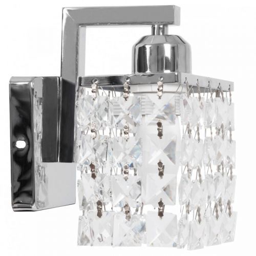 Nástěnná lampa Crystal APP543-1W chrom