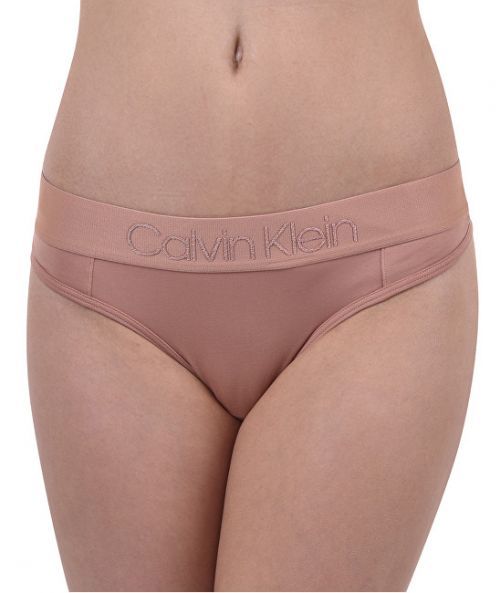 Calvin Klein Dámske nohavičky Tonal Logo Thong QF4942E-YUT Unity XS