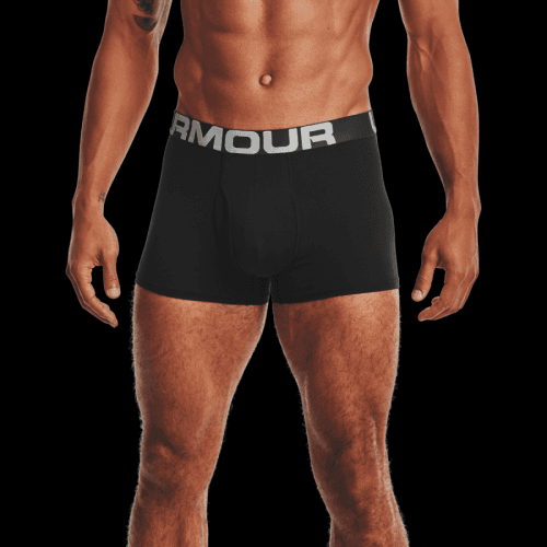 Under Armour 3PACK pánske boxerky čiernej 1363617 001  S
