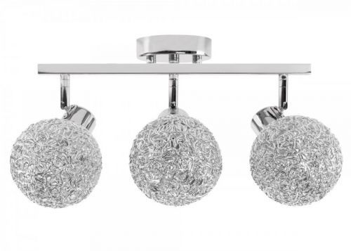 Stropní svítidlo Glamour Ball Triple chrom