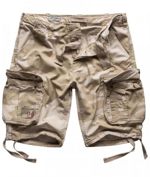 Kraťasy Airborne Vintage Shorts - desertstorm, L