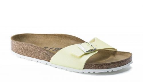 Birkenstock Madrid BS Narrow Icy Metallic Sulfur žlté 1016025