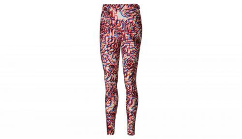 Puma x Mr. Doodle Printed Women's Leggings červené 530662-02