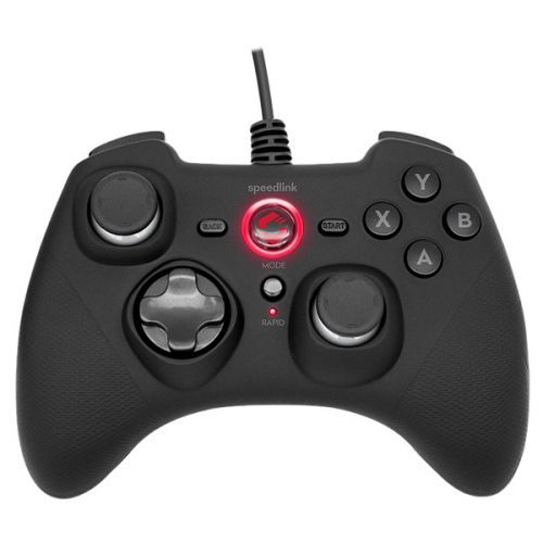 Speedlink Rait Gamepad for PC/PS3/Switch, rubber-black SL-650010-BK