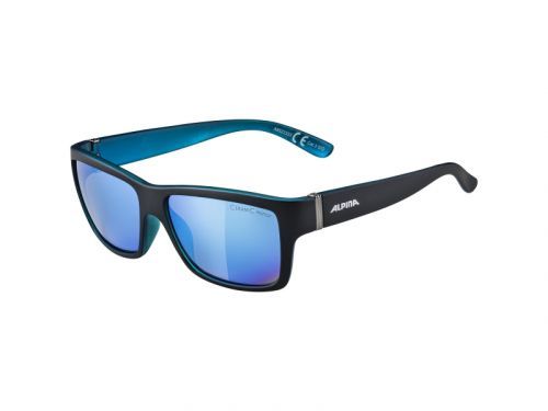 Alpina Kacey Black Matt Blue/Blue Mirror