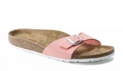 Birkenstock Madrid BS Vegan Brushed Flamingo Narrow Fit  ružové 1016233