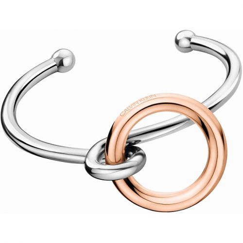 Calvin Klein Elegantný bicolor náramok Clink KJ9PPF2001 XS (5,4 x 4,3 cm)