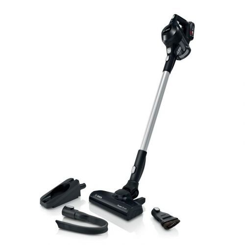 Tyčový vysávač Bosch Unlimited S6 Bbs611bsc... Li-ion baterie Power4All 18 V / 2,5 Ah, 1 baterie, dok. stanice, AllFloor HighPower kartáč, provoz až 3