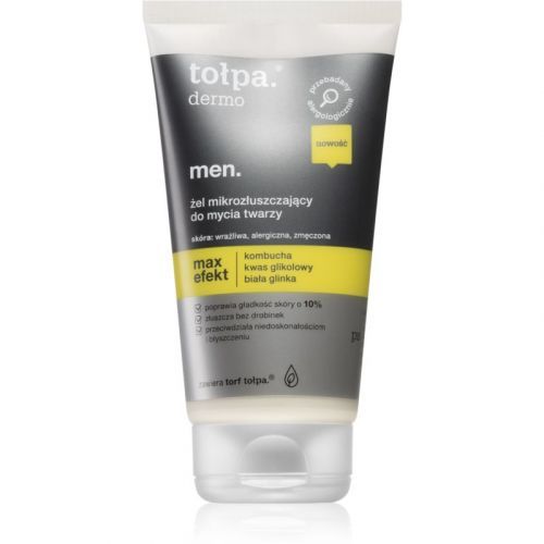 Tołpa Dermo Men Max Effect exfoliačný čistiaci gél pre mužov 150 ml