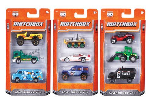 MATCHBOX 3KS ANGLIČÁK, viac druhov