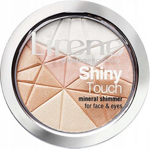 Lirene Rozjasňujúci minerálny púder na tvár a oči Shiny Touch ( Mineral Shimmer) 9 g
