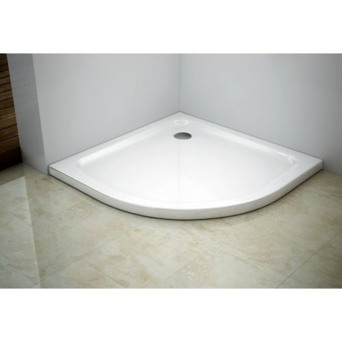 Sprchová vanička polokruhová MEXEN SLIM 70x70 cm + sifon
