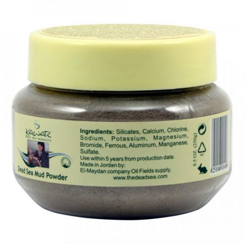 KAWAR Čierne bahno s minerálmi z Mŕtveho mora v prášku 250 g