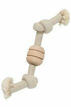 Hračka pes Preťahovadlo WILD Mix 2 uzly Zolux