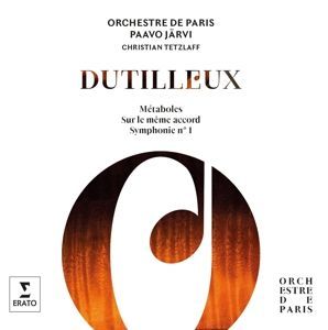 CD ORCHESTRE DE PARIS/PAAVO JARVI/CHRISTIAN TETZLAFF - DUTILLEUX: SYMPHONIE NO 1, METABOLES, SUR LE MEME ACCORD