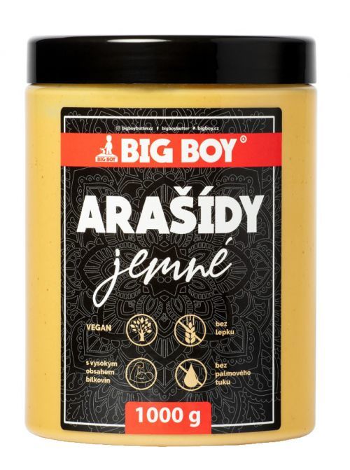 Big Boy Arašidový krém 1000 g variant: jemná