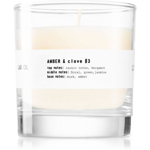 Ambientair Lab Co. Amber & Clove vonná sviečka 200 g