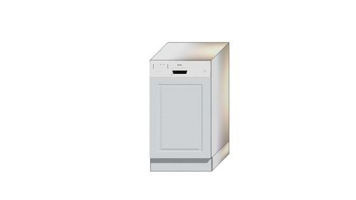 Predná stena umývačky Vita 45PO biely lesk