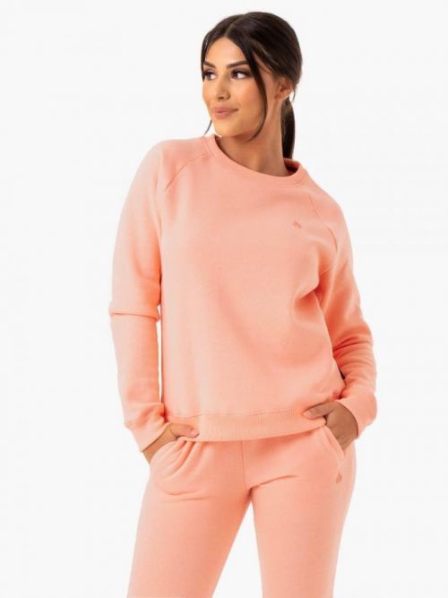 Ryderwear Dámska mikina Adapt Boyfriend Peach  XS